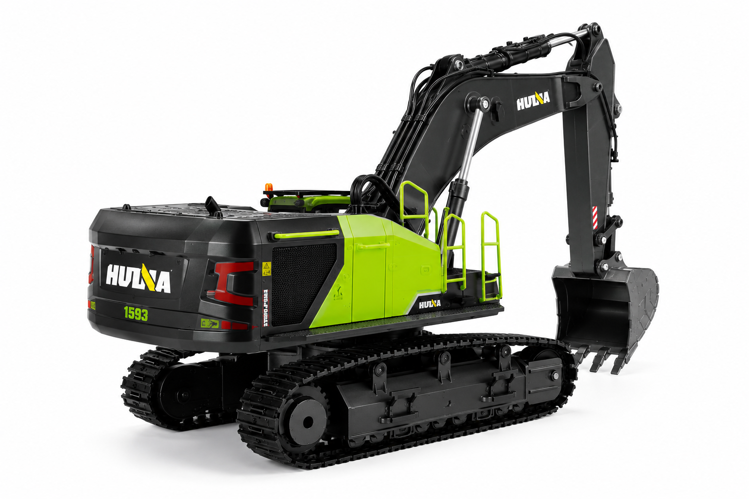 HUINA 1593 1:14 Metal RC Excavator | 22CH Professional Remote Control Excavator